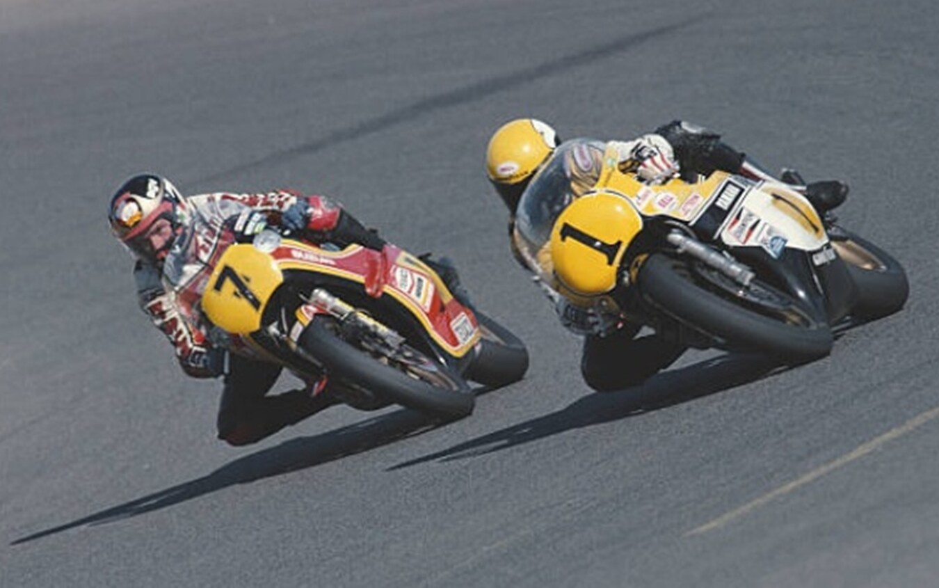 Kenny Roberts e Barry Sheene Kenny Roberts e Barry Sheene