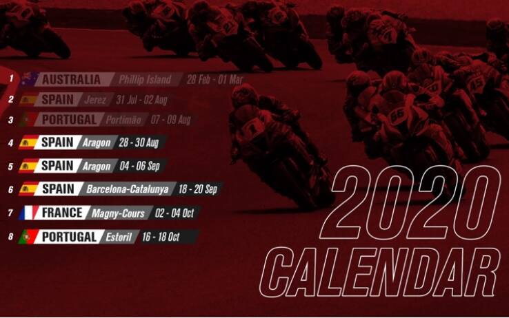 le restanti gare del mondiale Superbike 2020