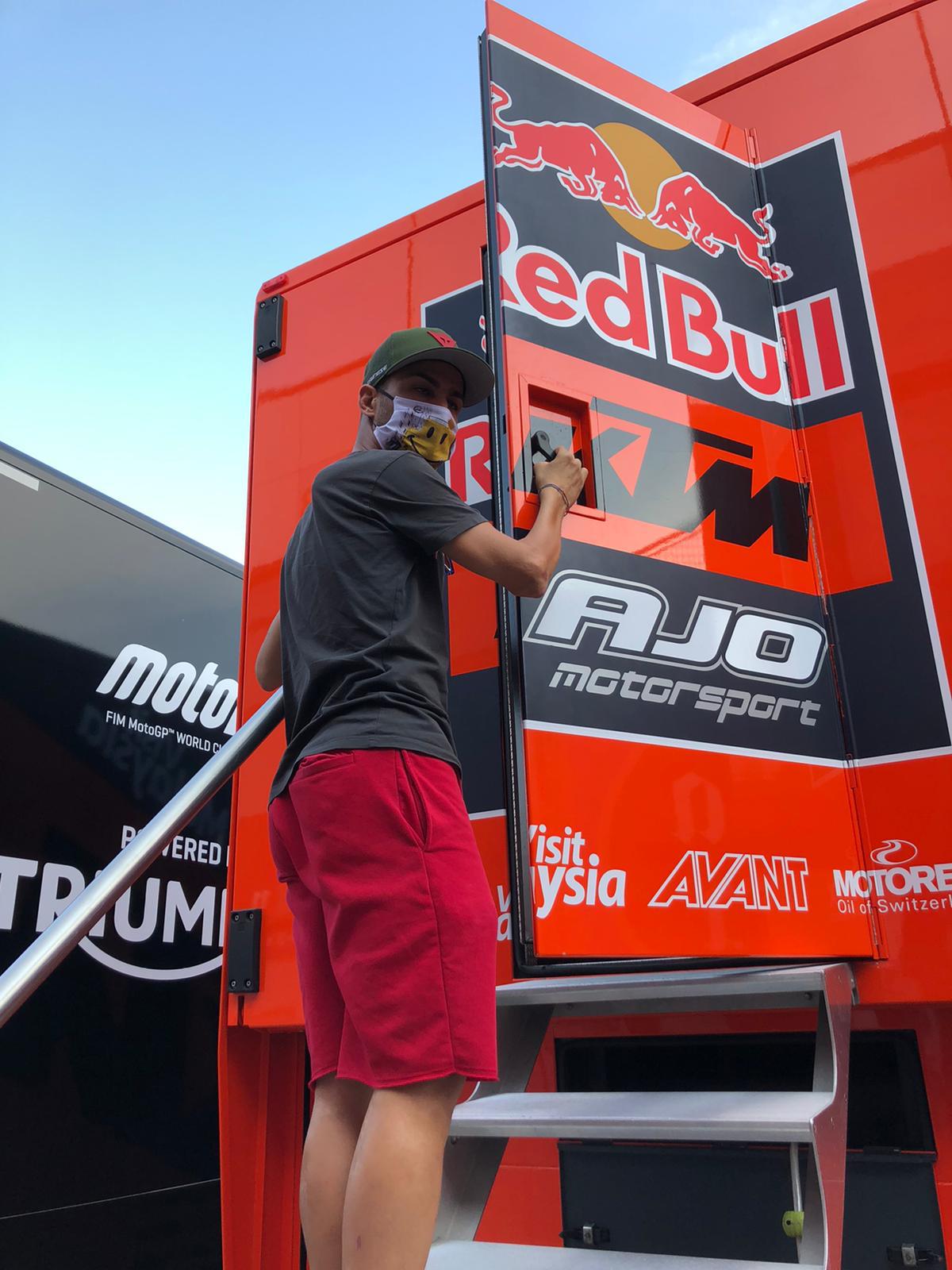Pasini inizia il suo lavoro con il team KTM Ajo