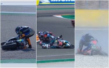 Moto2, le tre cadute che hanno cambiato il GP