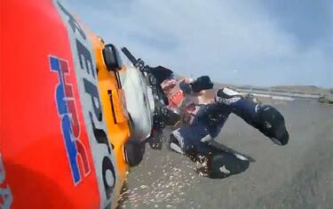 GP Teruel LIVE, caduto Alex Marquez