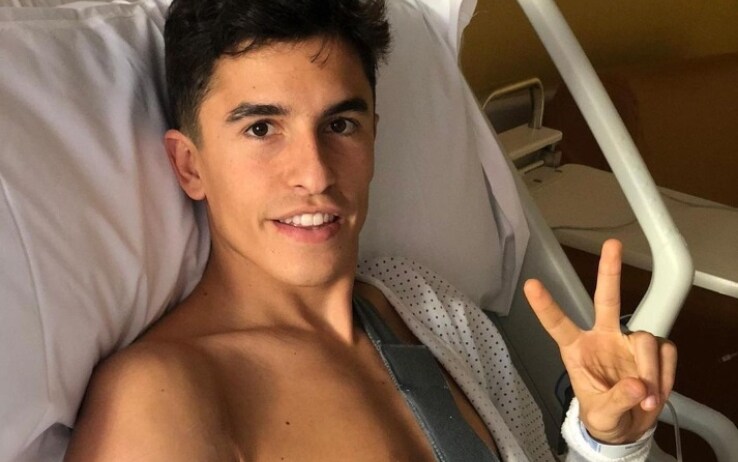 Marc Marquez dopo la terza operazione all'omero destro: 'A ...