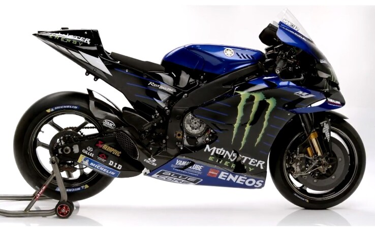 Yamaha Motogp 2021 Presentata La Nuova Livrea Della M1 Di Vinales E Quartararo Sky Sport