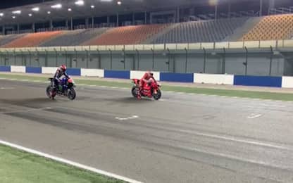 Losail, prove di partenza 'stile dragster'. VIDEO