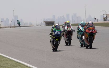 Test Qatar, in Moto2 torna lotta Bezzecchi-Lowes