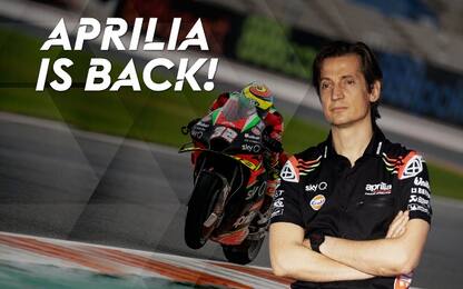 Aprilia is back: lo speciale con Rivola su Sky