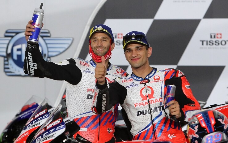 Zarco e Martin, piloti del team Pramac, entrambi sul podio del GP Doha