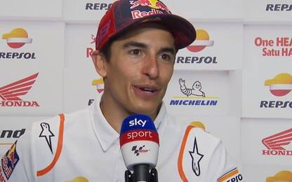 Marquez: "Non so ancora se finirò la gara". VIDEO