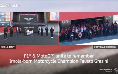 MotoGP e F1 unite nel ricordo di Gresini. VIDEO