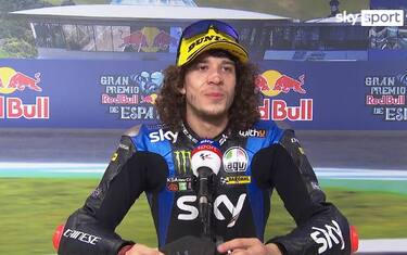 Bezzecchi 2° a Jerez: "Mi sono divertito molto"
