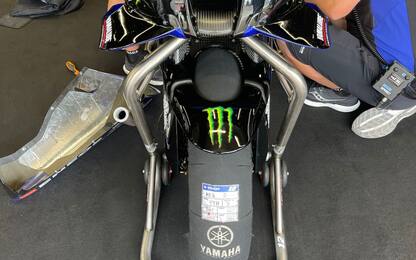 Yamaha, debutta il nuovo parafango. VIDEO