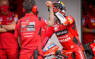 La griglia: due Ducati in 1^ fila, 5° Morbidelli
