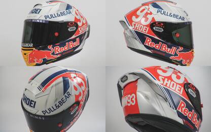 Marquez, casco vintage per il Sachsenring. FOTO