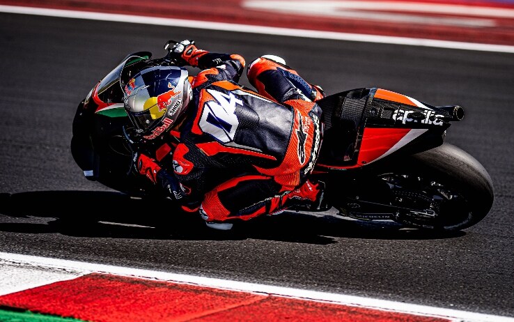 Nel secondo giorno di test a Misano, Dovizioso ha svolto 76 giri