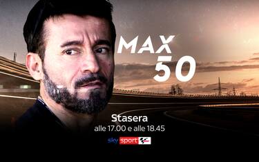 "Max 50", oggi su Sky l'intervista a Max Biaggi