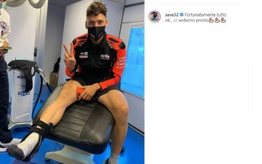 Savadori, frattura malleolo destro: sarà operato