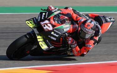 La prima di Vinales sull'Aprilia. FOTO-VIDEO
