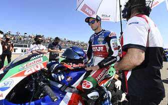 MotoGP 2021: Aragon GP MOTORLAND ARAGON, SPAIN - SEPTEMBER 12: Alex Marquez, Team LCR Honda during the Aragon GP at Motorland Aragon on Sunday September 12, 2021 in Alcaniz, Spain. (Photo by Gold and Goose / LAT Images)