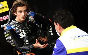 SILVERSTONE CIRCUIT, UNITED KINGDOM - AUGUST 28: Luca Marini, Esponsorama Racing during the British GP at Silverstone Circuit on Saturday August 28, 2021 in Northamptonshire, United Kingdom. (Photo by Gold and Goose / LAT Images)