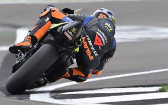 MotoGP 2021: British GP SILVERSTONE CIRCUIT, UNITED KINGDOM - AUGUST 28: Luca Marini, Esponsorama Racing during the British GP at Silverstone Circuit on Saturday August 28, 2021 in Northamptonshire, United Kingdom. (Photo by Gold and Goose / LAT Images)