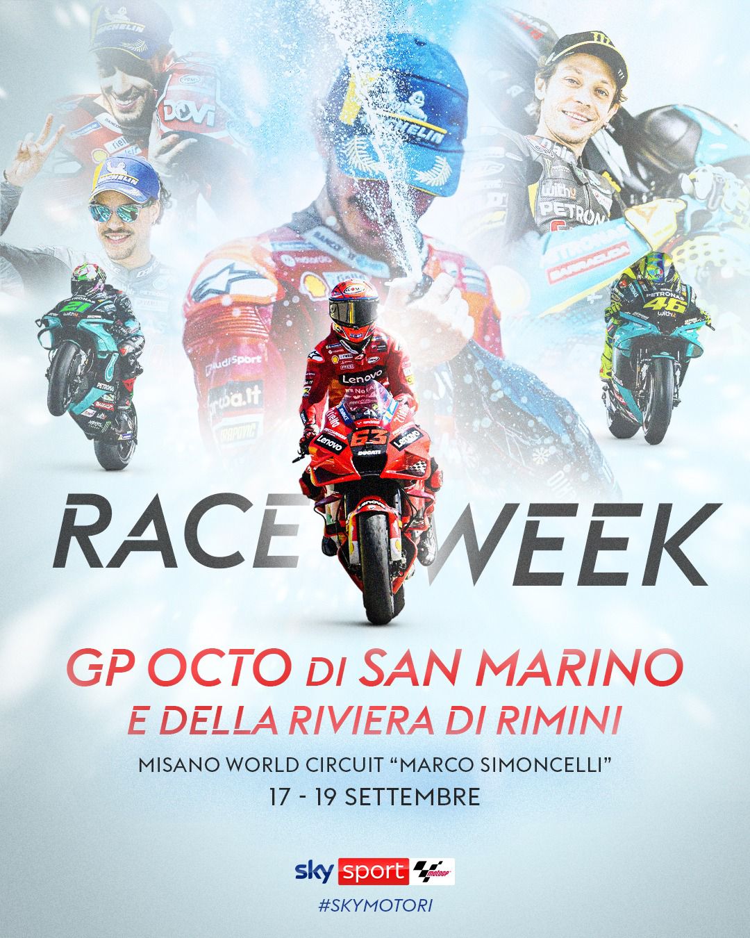 GP San Marino live su Sky