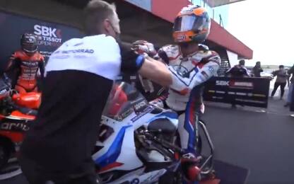 Superpole Race a van der Mark. Race 2 alle 15