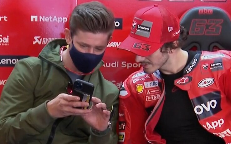 Casey Stoner e Pecco Bagnaia