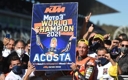 Moto3: Foggia cade, Acosta è campione del mondo