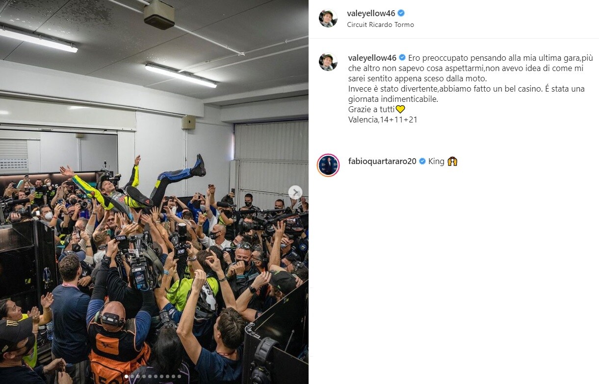 Rossi, instagram