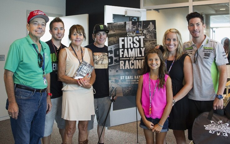 La famiglia Hayden nell'agosto 2014
