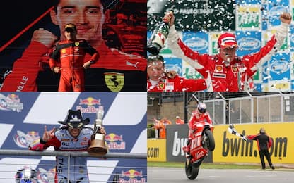 Ferrari e Ducati, doppietta storica: i precedenti
