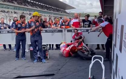 Moto3: Garcia vince e cade nel parco chiuso! VIDEO