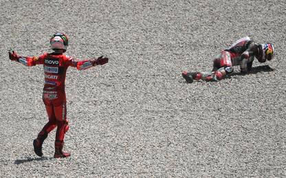 Bagnaia: "Nakagami ha spento il cervello"