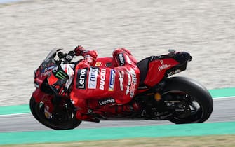 CIRCUIT DE BARCELONA-CATALUNYA, SPAIN - JUNE 04: Francesco Bagnaia, Ducati Team during the Catalan GP at Circuit de Barcelona-Catalunya on Saturday June 04, 2022 in Barcelona, Spain. (Photo by Gold and Goose / LAT Images)