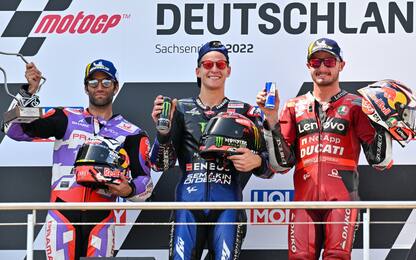 Quartararo nuovo "Sachsen-king", vittoria in fuga