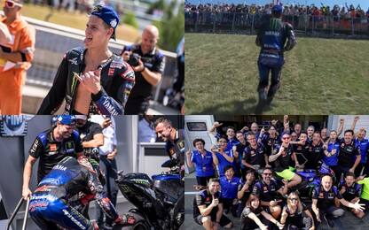 Quartararo, GP da rockstar: festa con fan e team