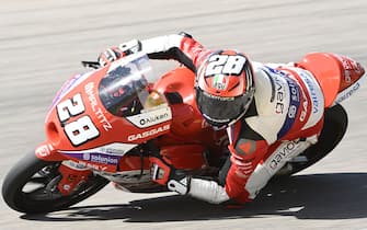 SACHSENRING, GERMANY - JUNE 19: Izan Guevara, GasGas Aspar Team at Sachsenring on Sunday June 19, 2022 in Hohenstein Ernstthal, Germany. (Photo by Gold and Goose / LAT Images)