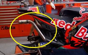 Nuovo scarico KTM, Sanchini: "Stile anatra d'oca"