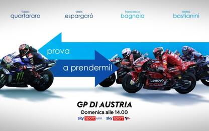Oggi il GP d'Austria: gara LIVE alle 14 su Sky