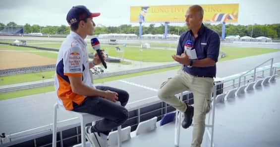 MotoGP, Marc Marquez na Sky: ‘Em 2021 estava a ganhar, mas sem sorrir’.  vídeo