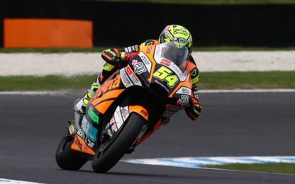 Aldeguer centra la pole in Moto2. 4° Arbolino