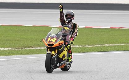 Moto2: Arbolino vince e vola in testa al Mondiale