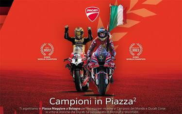 La Ducati festeggerà a Bologna il doppio Mondiale