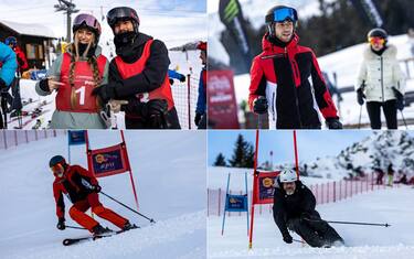 Ducati, la gara di sci a Campiglio. E che finale!