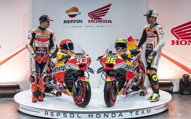 Honda, svelata la nuova livrea di Marquez e Mir