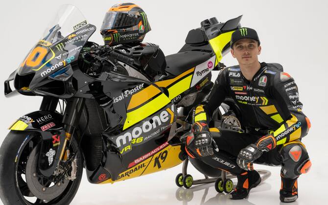 Mooney VR46 in MotoGP, la nuova moto di Bezzecchi e Marini per il