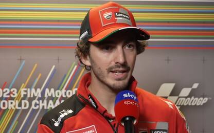 Bagnaia: "Moto nuova al 90%, al lavoro per il 100"