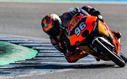 Holgado domina il venerdì in Moto3. Rossi è 8°