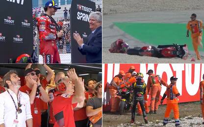 Cadute e sorpassi: che show la 1^ Sprint in MotoGP
