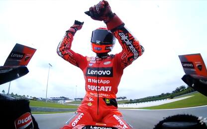 Bis Bagnaia a Portimao: vince anche il primo GP!